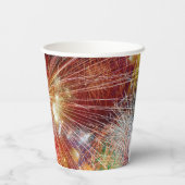 Lichtzijde glimlachen papieren bekers (Achterkant)