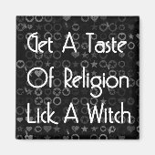 Lick A Witch Magneet (Voorkant)