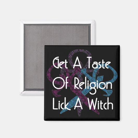 Lick A Witch Magneet (Voorkant / Achterkant)