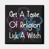 Lick A Witch Magneet (Voorkant)