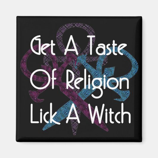 Lick A Witch Magneet (Voorkant)
