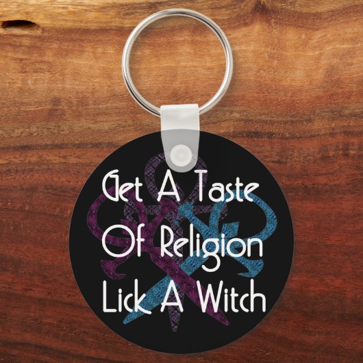 Lick A Witch Sleutelhanger (Voorkant)