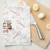 Lick de Spoon Kitchen Towel Theedoek (Quarter Fold)