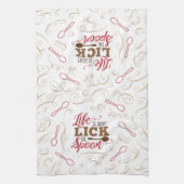 Lick de Spoon Kitchen Towel Theedoek (Verticaal)