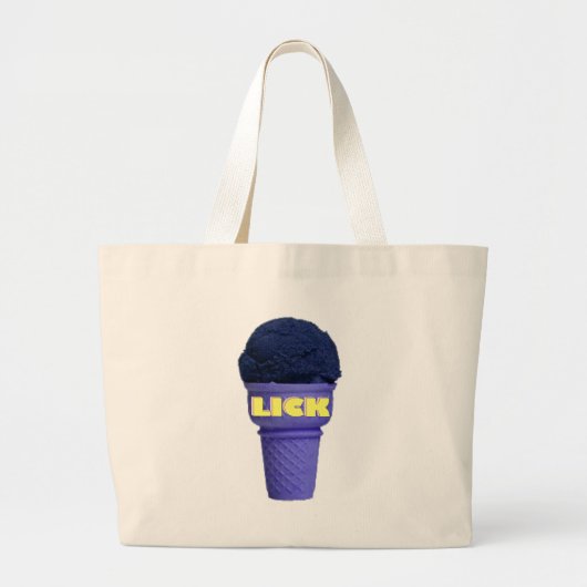 Lick Grote Tote Bag (Voorkant)