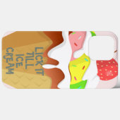 Lick it tot Ice Cream 2 paalkleurige iPhone draagt Case-Mate iPhone Case (Achterkant (horizontaal))
