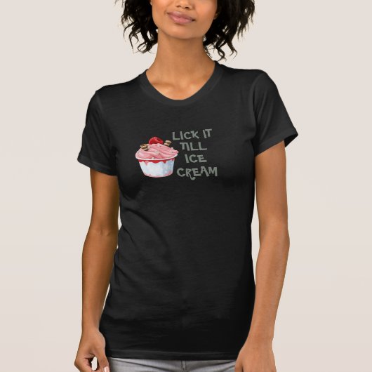 Lick it tot Ice Cream 2 - T - shirts voor paaskleu (Voorkant)