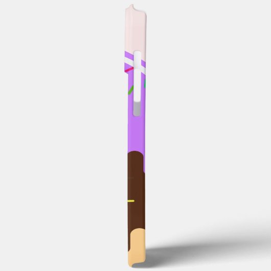 Lick it tot Ice Cream 3 Pastel Colour iPhone Case (Achterkant / Links)