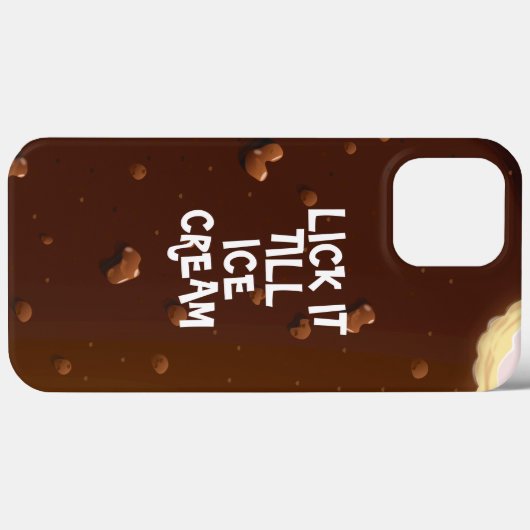 Lick it tot Ice Cream 4 Pastel Colour iPhone Case (Achterkant (horizontaal))