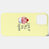 Lick it tot Ice Cream 7 Pastel Colour iPhone Case (Achterkant (horizontaal))