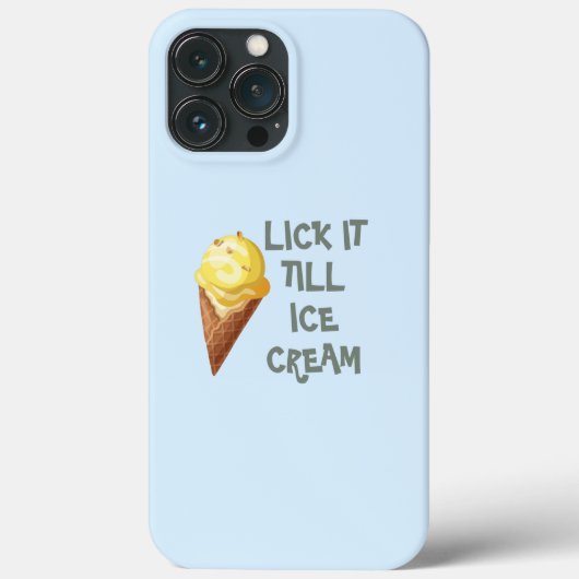 Lick it tot Ice Cream 9 paalkleurige iPhone draagt Case-Mate iPhone Case (Achterkant)