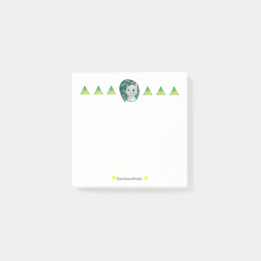Lick Lick Cat Post-it® Notes (Voorkant)