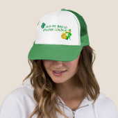 Lick me Balls Ze zijn Golden Trucker Pet (In situ)