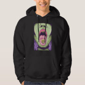 Lick me Gothic tong met schedel pil emo Punk gothi Hoodie (Voorkant)