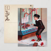  Lick me kerstBriefkaart Briefkaart (Voorkant / Achterkant)