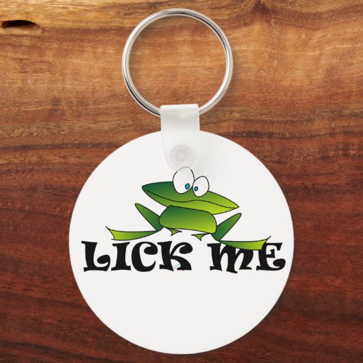Lick me sleutelhanger (Voorkant)