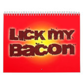 Lick My Bacon Red Kalender (Hoes)