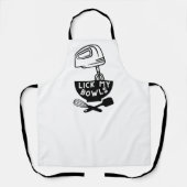 Lick My Bowls Schort (Voorkant)