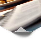 Lick neemt de leiding: kaarten en munchies poster (Hoek)