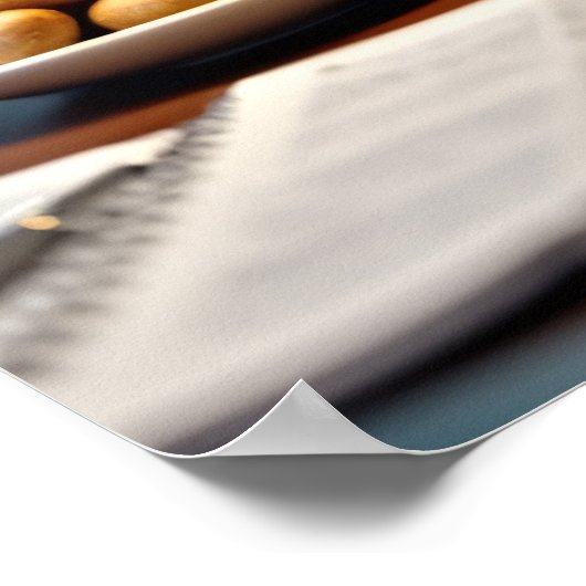 Lick neemt de leiding: kaarten en munchies poster (Hoek)