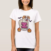Lick of Treat Dog Ghost T-shirt (Voorkant)