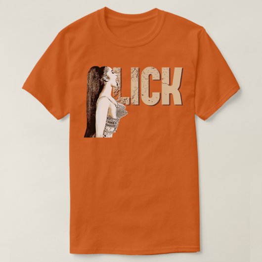 Lick T-shirt (Design voorkant)