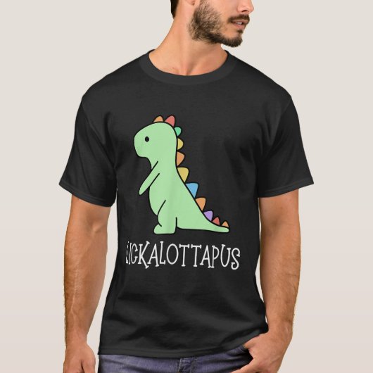 Lickalottapus Grappig Lesbische LGBTQ Pride, Grapp T-shirt (Voorkant)
