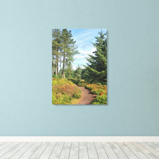 Lickey Hills Canvas Afdruk (Insitu (Houten vloer))