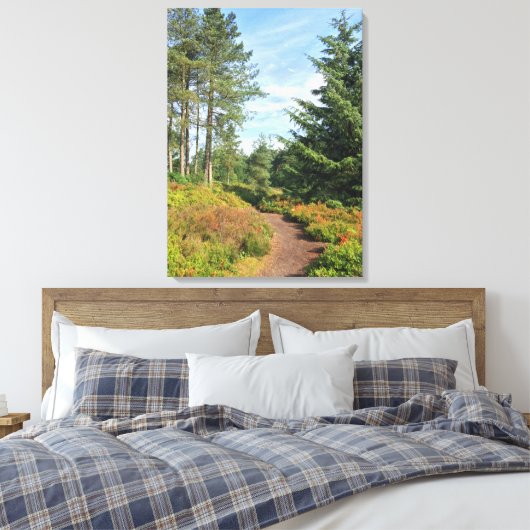 Lickey Hills Canvas Afdruk (Insitu (Slaapkamer))