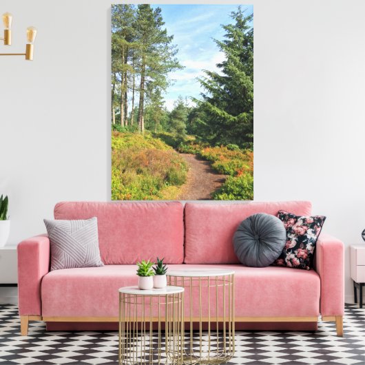 Lickey Hills Canvas Afdruk (Insitu (Woonkamer))