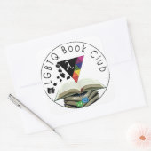 Licking County Library: LGBTQ-Sticker Vierkante Sticker (Envelop)