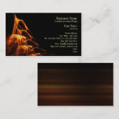 Licking Flames Company Visitekaartje (Voorkant / Achterkant)