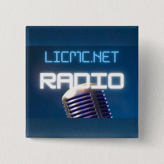 LICMC-radio-Button Vierkante Button 5,1 Cm (Voorkant)