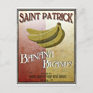 licor de Banana Briefkaart