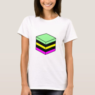 Licorice All Sort - Mint Grn, Geel, Magenta blk T-shirt