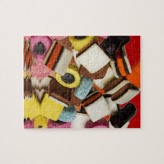 Licorice All Sorts sweets Legpuzzel (Horizontaal)