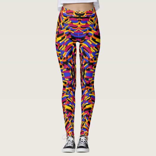 LICORICE ALLSORT MELTDOWN LEGGINGS (Voorkant)