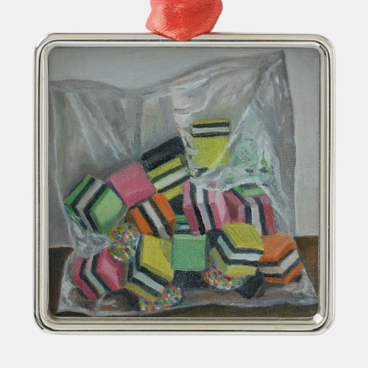 Licorice Allsorts 2004 Metalen Ornament (Voorkant)