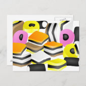 Licorice Allsorts Briefkaart (Voorkant / Achterkant)