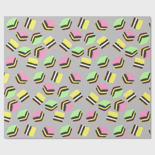 Licorice Allsorts Cadeaupapier (Vlak)
