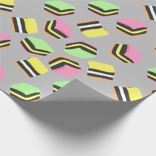 Licorice Allsorts Cadeaupapier (Hoek)