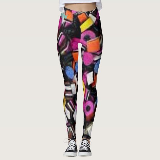 Licorice Allsorts. CBDOilPrincess Leggings (Voorkant)