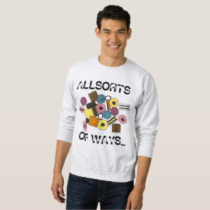 Licorice Allsorts of Ways Snoep Sweatshirt