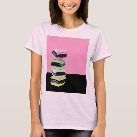 Licorice Allsorts roze Dames T-shirt (Voorkant)