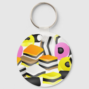 Licorice Allsorts Sleutelhanger