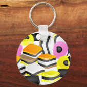 Licorice Allsorts Sleutelhanger (Voorkant)