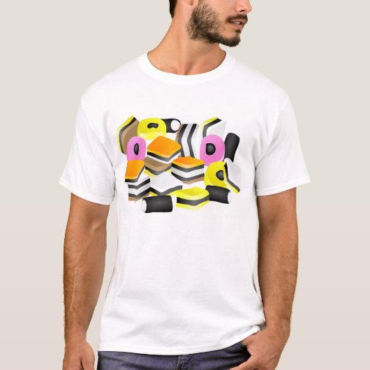 Licorice Allsorts T-shirt (Voorkant)