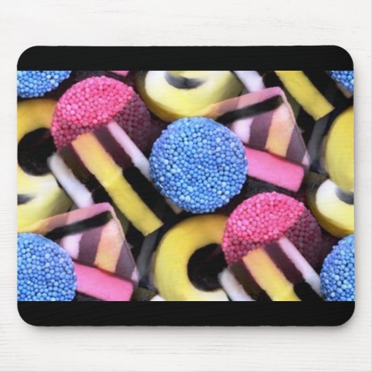 licorice_bits_snoep muismat (Voorkant)