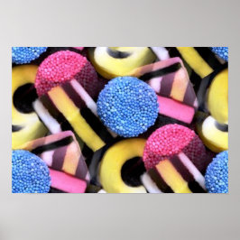 licorice_bits_snoep poster