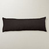 Licorice Black Body Pillow Lichaamskussen (Achterkant)
